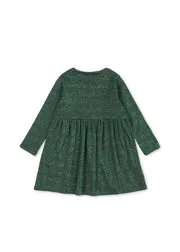 Konges Sløjd Roli Jurk jungle green lurex