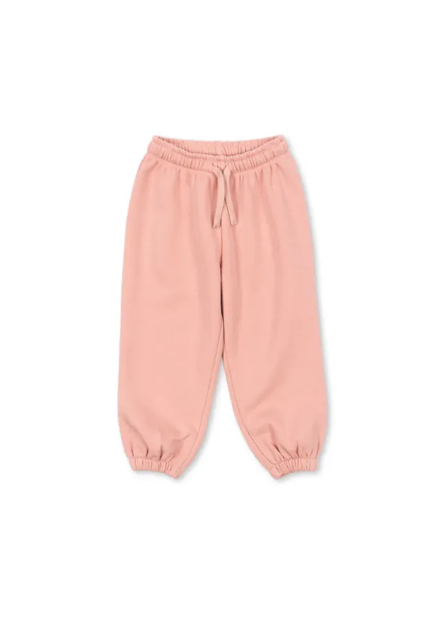 Konges Sløjd Lou joggingbroek mellow rose biokatoen