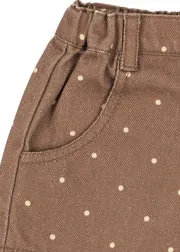 Konges Sløjd Magot Korte Broek ermine dot biokatoen