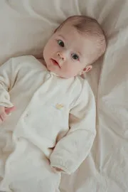 Konges Sløjd Elu onesie antique white biokatoen