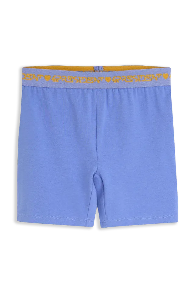 4President Nomi bikershort Blue meisjes elastiek