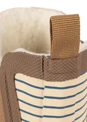 Konges Sløjd thermolaarzen stripe bluie wolgevoerd