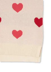 Konges Sløjd Lapis jurk coeur coloré duo pink bio