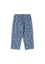 Konges Sløjd Vida Broek Boucle Blue Biokatoen