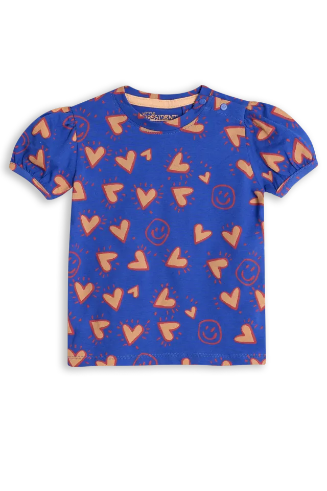 4PRESIDENT Chloe Dazzling blue shirt lange mouwen