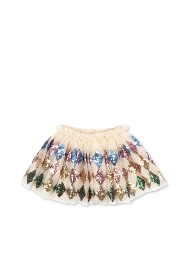 Konges Sløjd Yvonne Rok Harlekin Sequin Tule 18M-10J