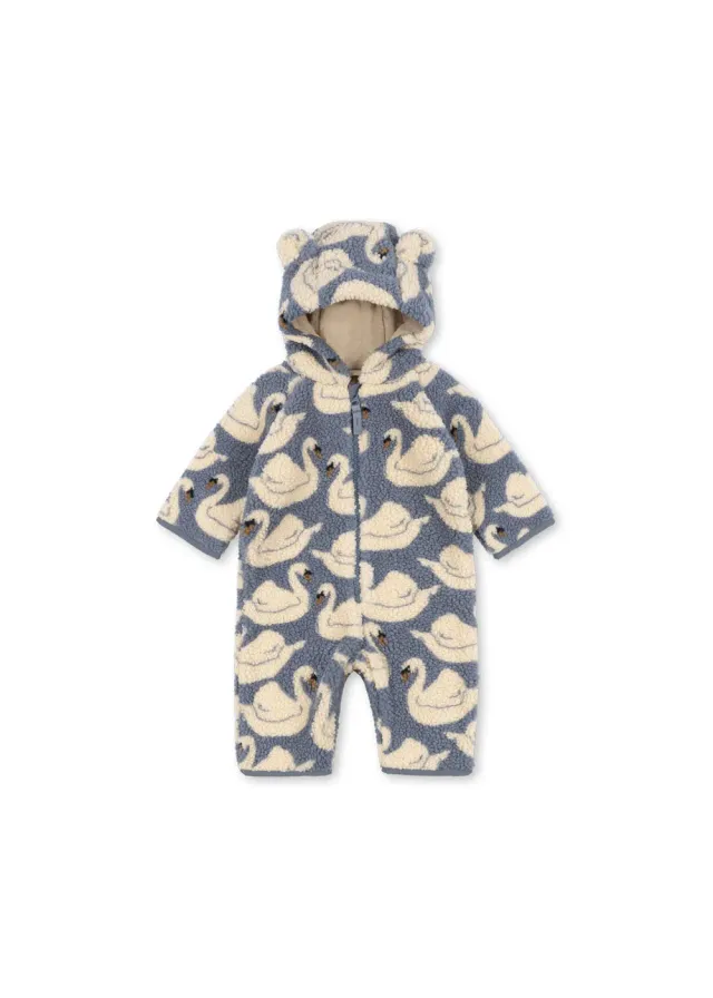 Konges Sløjd Jody Babypak Swan Teddyfleece