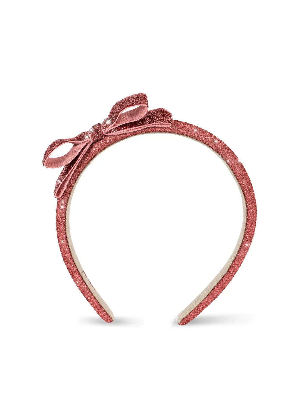 Konges Sløjd Bowie haarband rose glitter velours