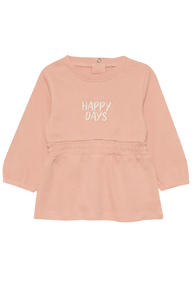 4President Zari Pink tuniekjurk baby roze katoen