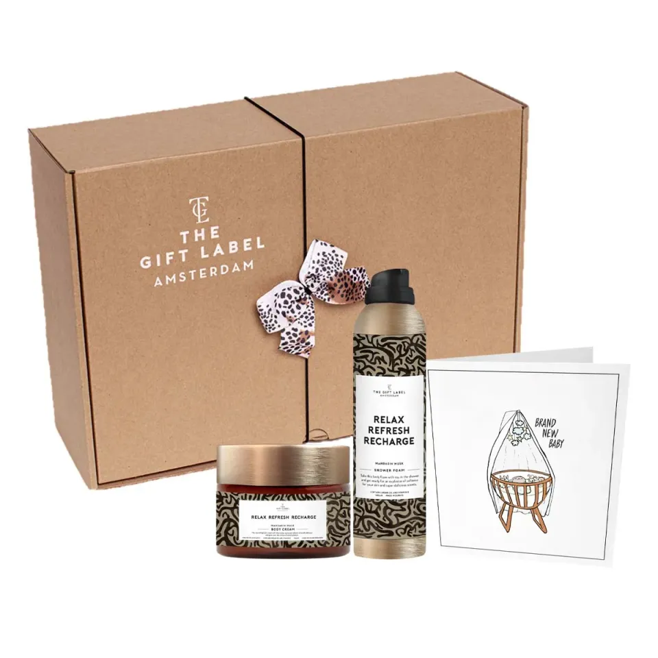The Mompany Gift Label Postpartum giftbox doucheset