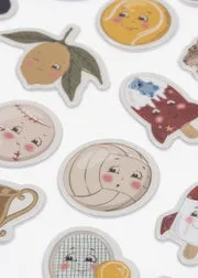 Konges Sløjd Puffy stickers animals 16 stuks 3D