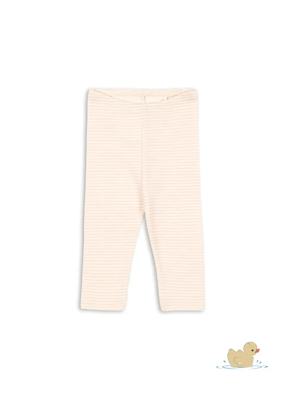 Konges Sløjd Fio legging tea stripe rib biokatoen