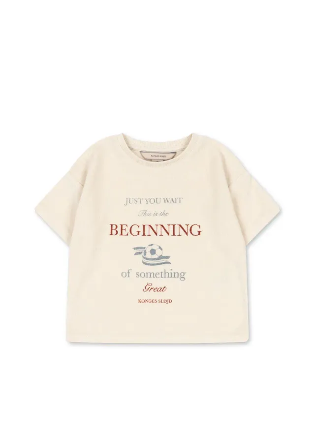 Konges Sløjd Itty T-shirt antique white biokatoen