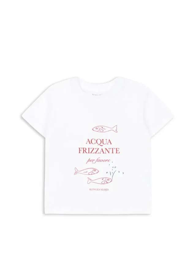 Konges Sløjd Famo T-shirt optic white biokatoen