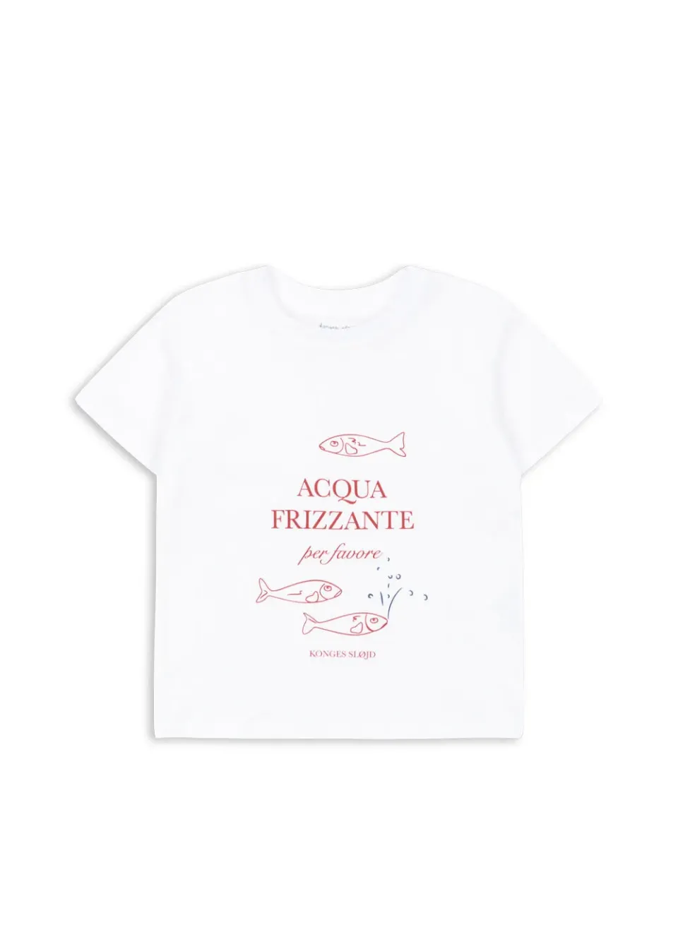 Konges Sløjd Famo T-shirt optic white biokatoen