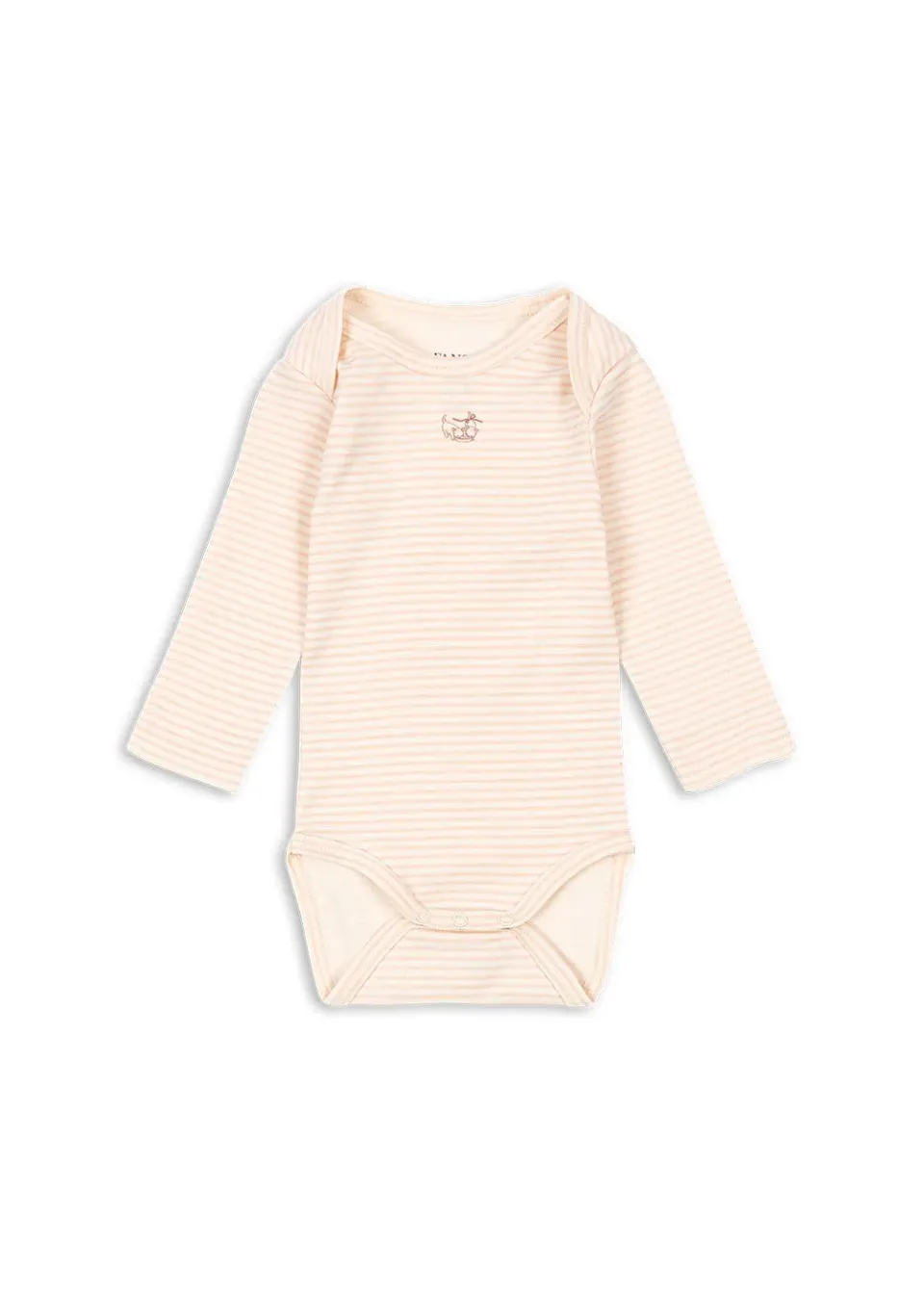 Konges Sløjd Fio romper tea stripe cameo – ribstof