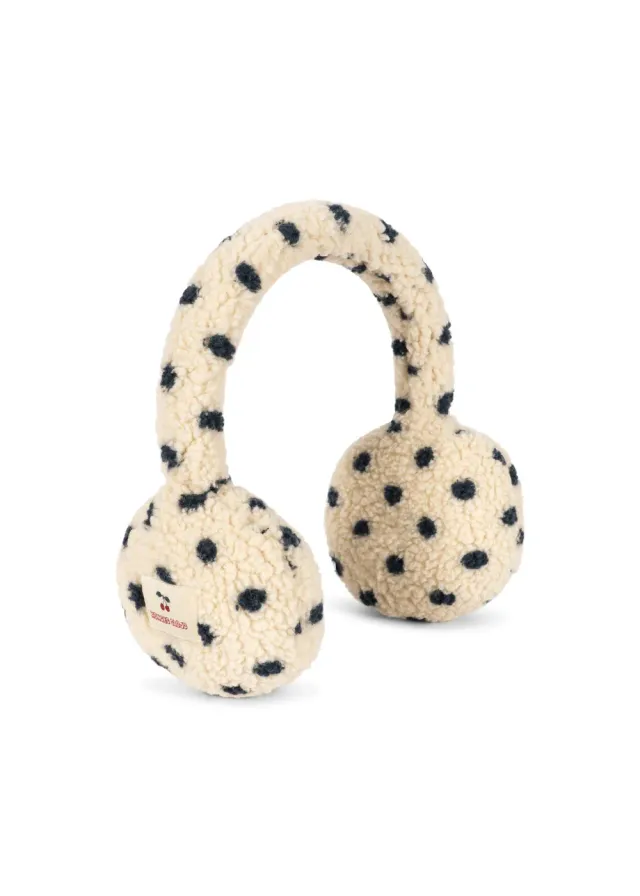 Konges Sløjd Jody Teddy oorwarmers dot lumiere