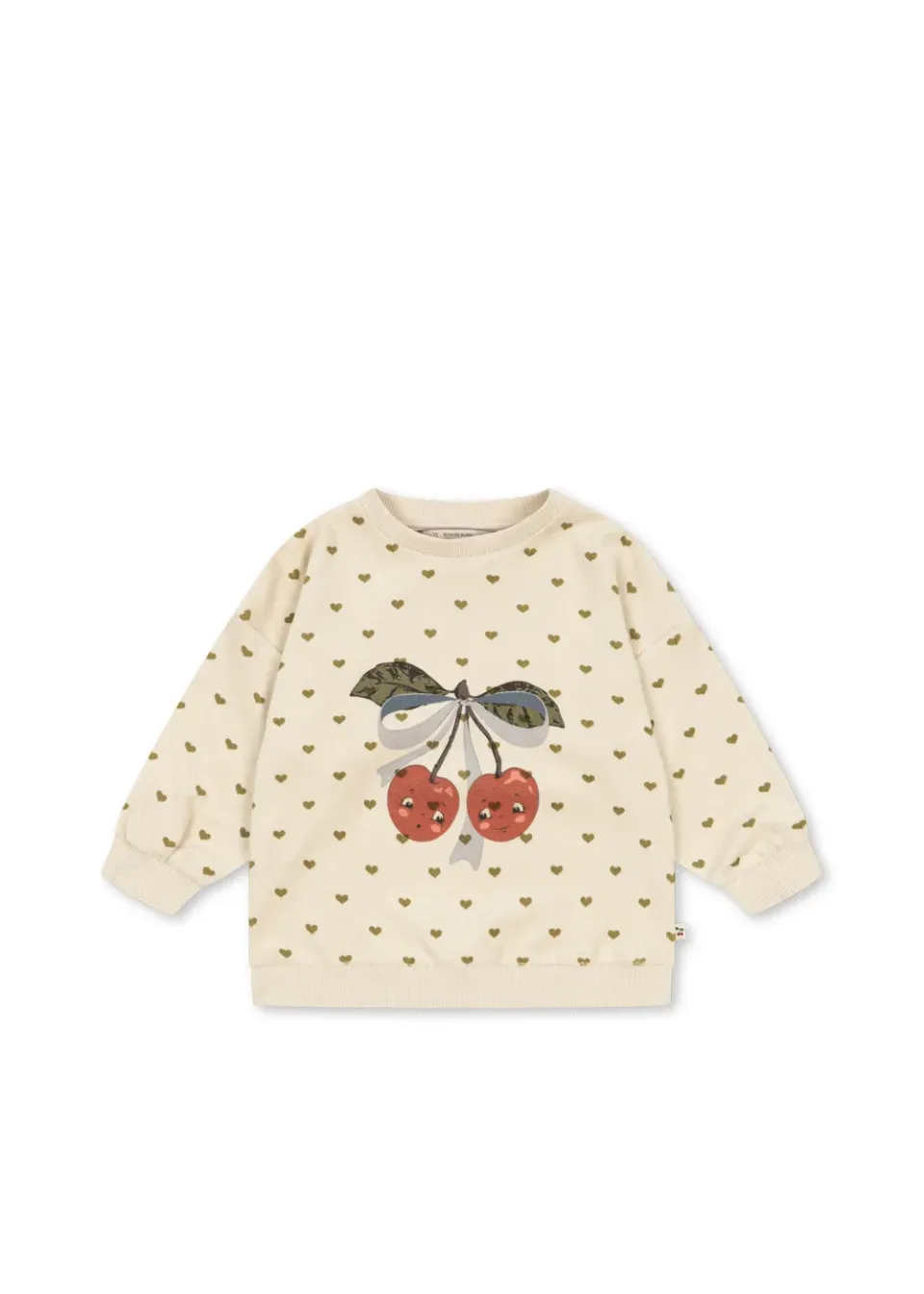 Konges Sløjd Mitty sweater oyster coeur biokatoen