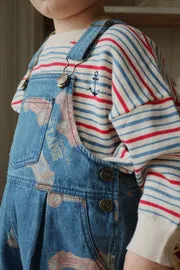 Konges Sløjd Manis Sweater trui antique stripe biokatoen