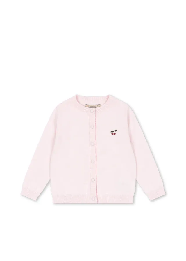 Konges Sløjd Cathy cardigan veiled rose katoen