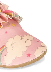 Konges Sløjd Manuca zwemschoenen rainbow bow UPF 50+