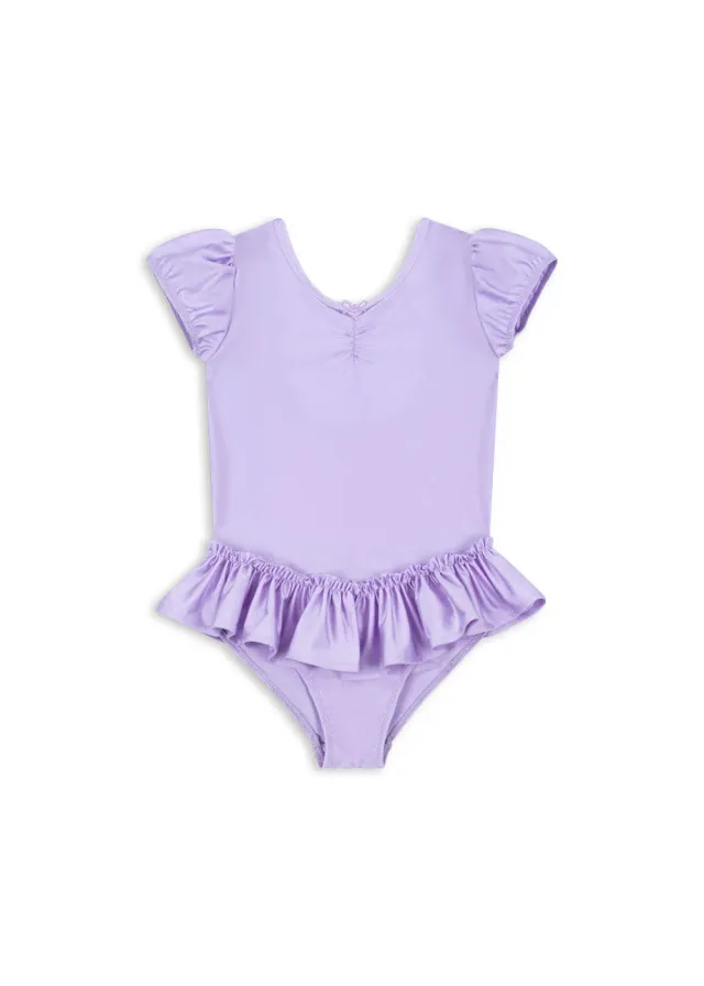 Konges Sløjd Mousse tutu jurk lavender purple stretch