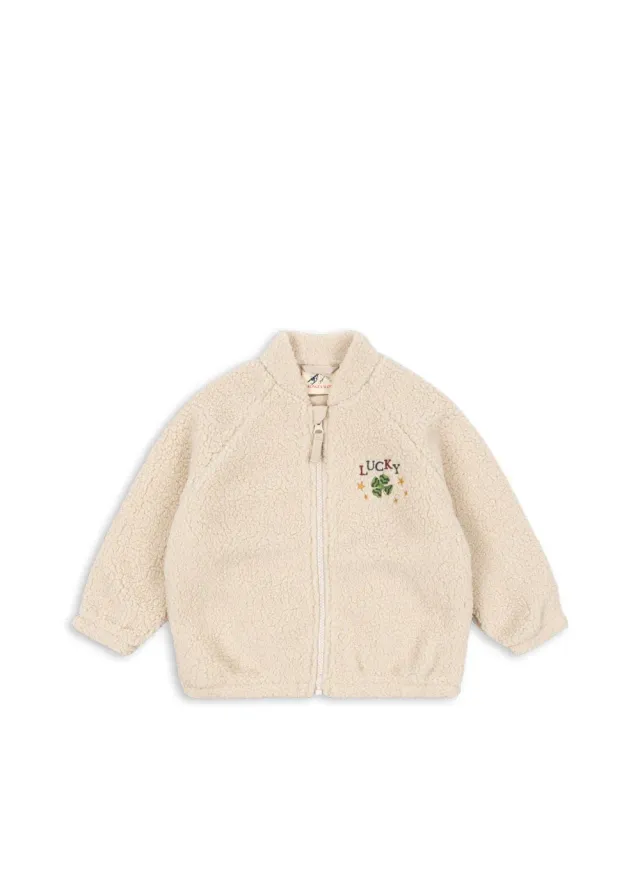 Konges Sløjd Jazz teddy jas french oak – fleece