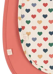 Konges Sløjd Coeur Slabbetjes 2-pack Faded Rose Waterafstotend