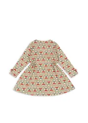 Konges Sløjd Drey jurk cherry bow biokatoen jersey
