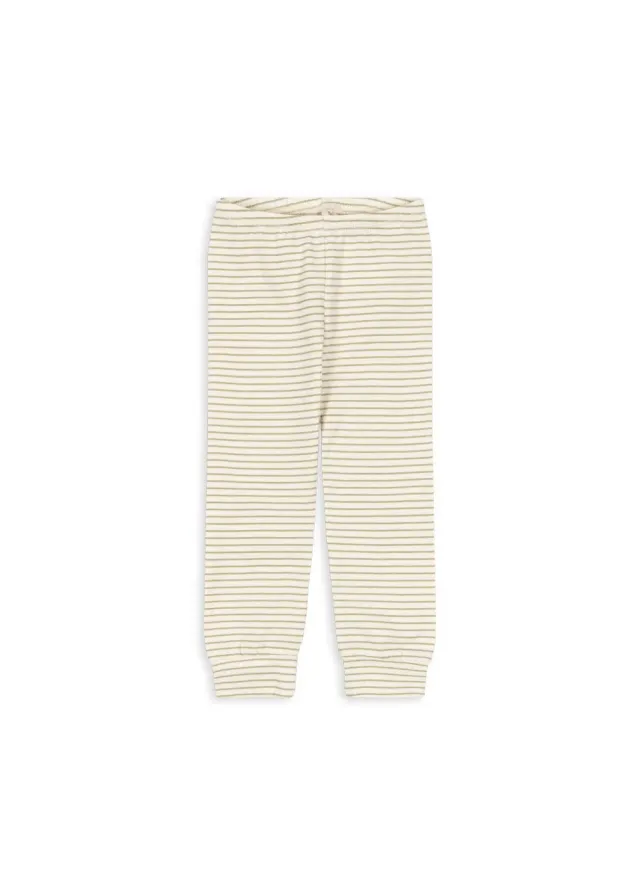 Konges Sløjd Basic leggings tea stripe biokatoen