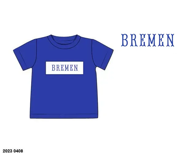 Busy Bee Smocks Bremen jongens shirt royal blue maat 7