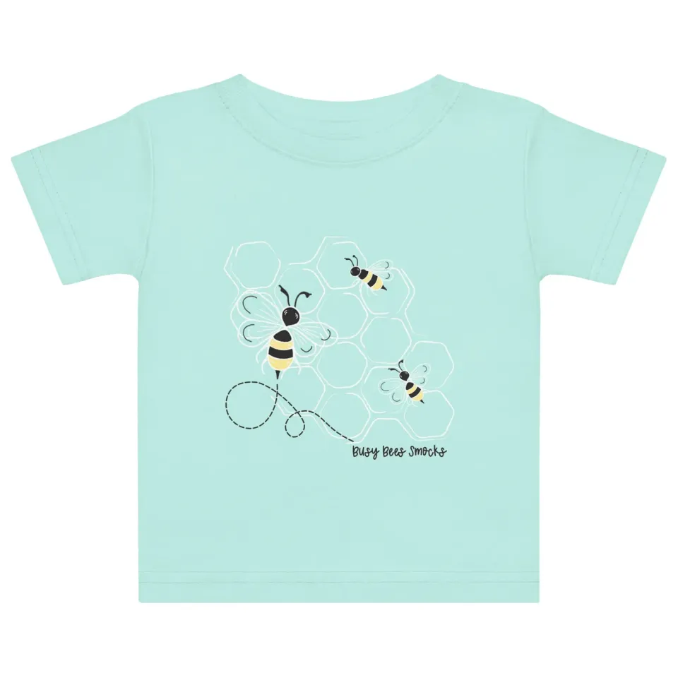 Busy Bee Smocks Exclusive BBS Honeycomb Chill T-shirt 2T print