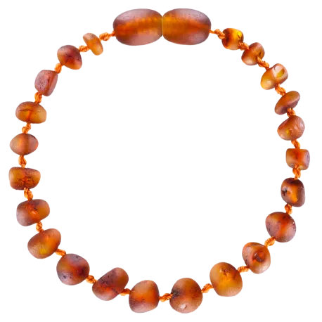 Louloúdi Amber enkelbandje baby gepolijst 16 cm