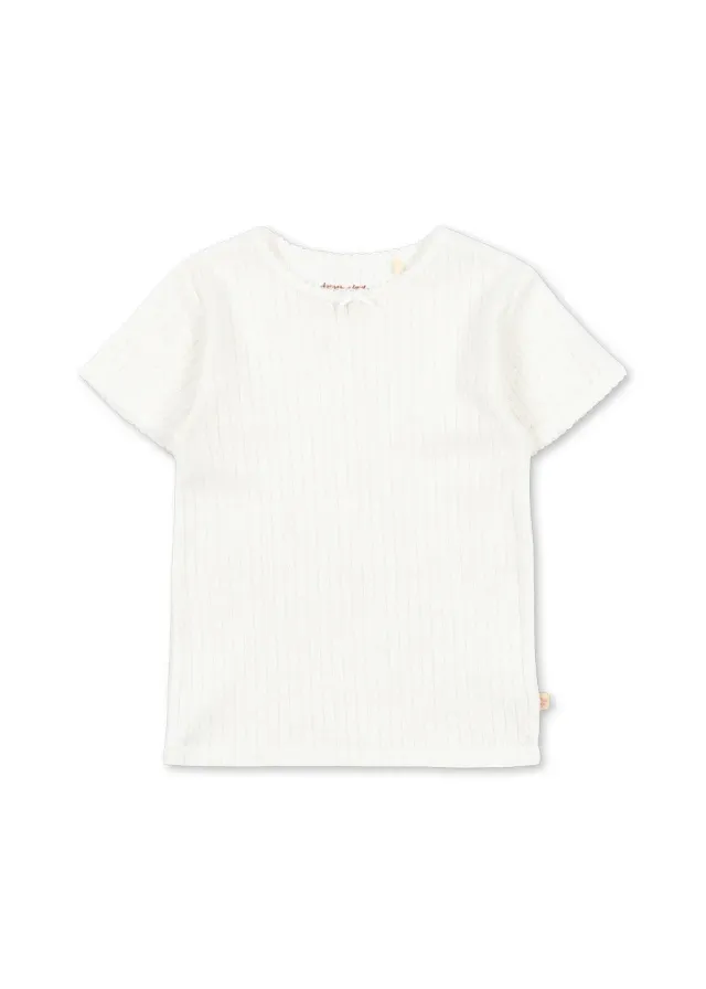 Konges Sløjd Minnie T-shirt optic white biokatoen
