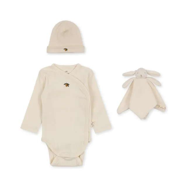 Konges Sløjd Kraamset Romper Muts Off White Cadeau