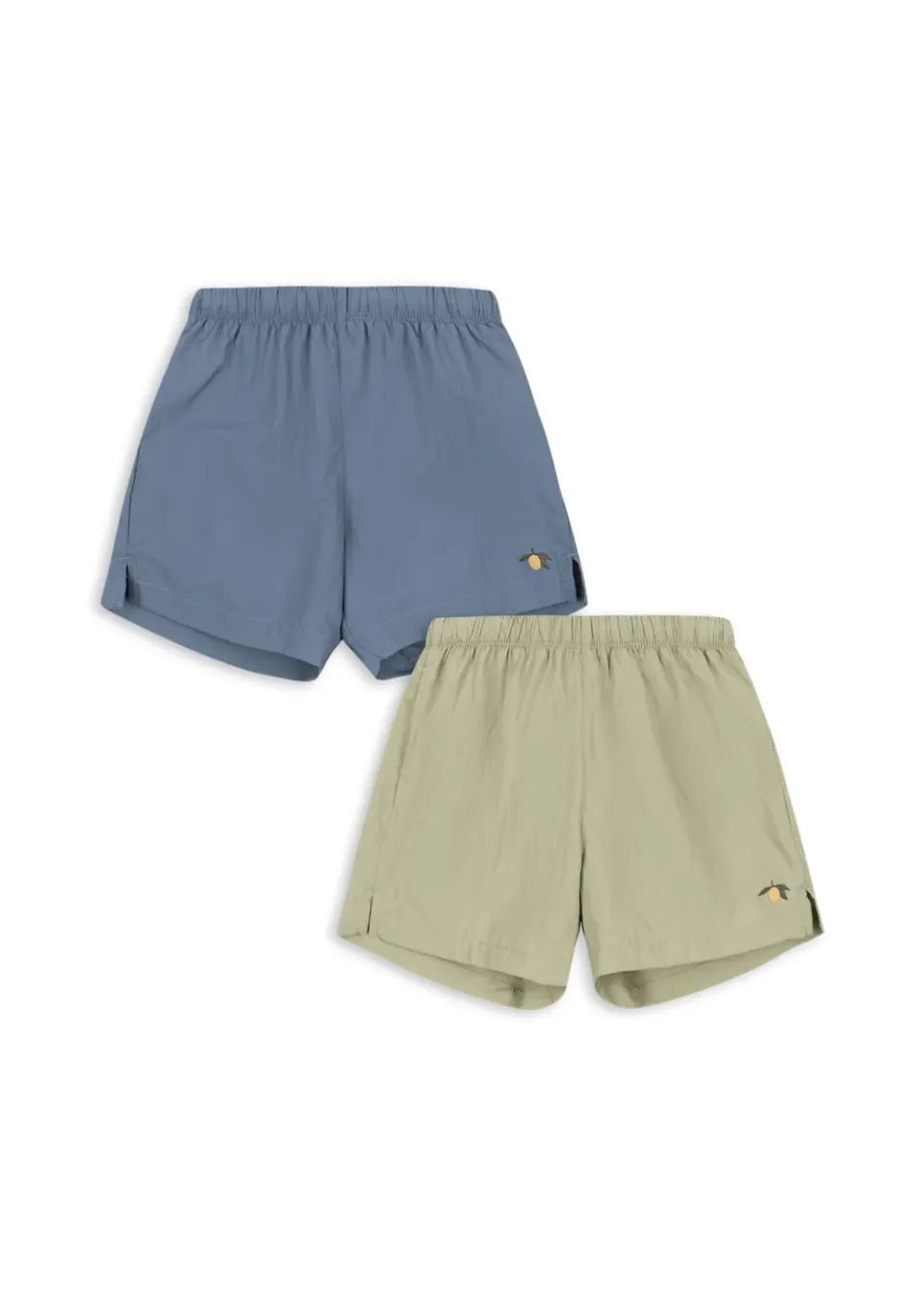 Konges Sløjd Pomio Zwemshorts 2-pack tea flint stone recycled