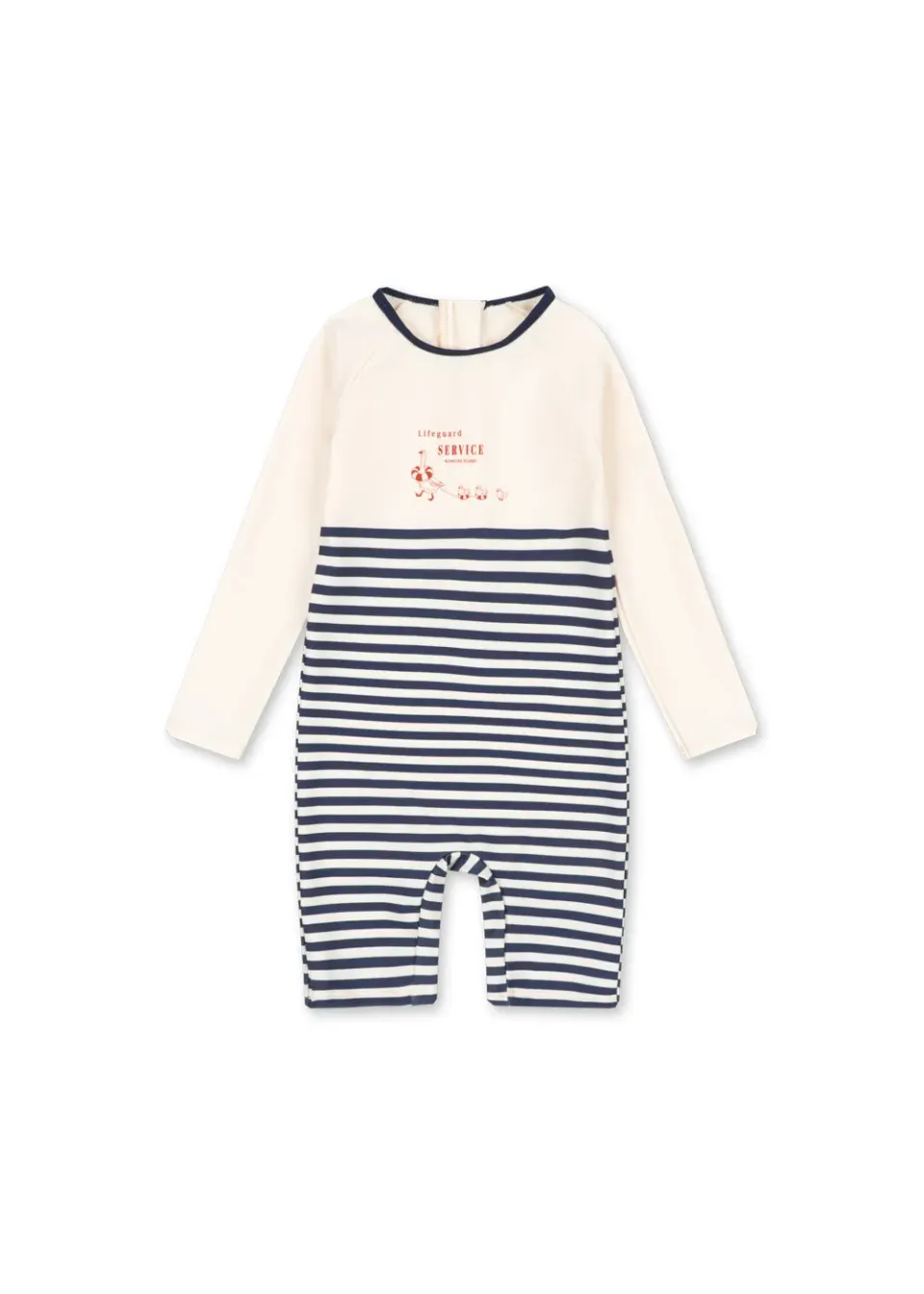 Konges Sløjd Aster zwemonesie marin stripe UPF 50+