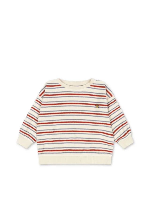 Konges Sløjd Itty Sweater stripe winds sweater biokatoen