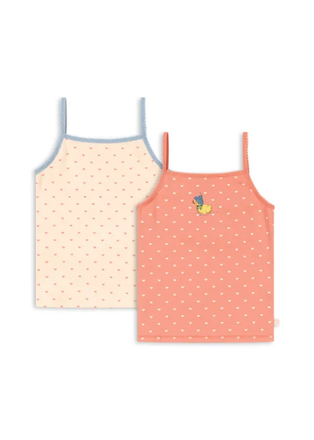 Konges Sløjd Basic Topje 2-pack Coeur biokatoen