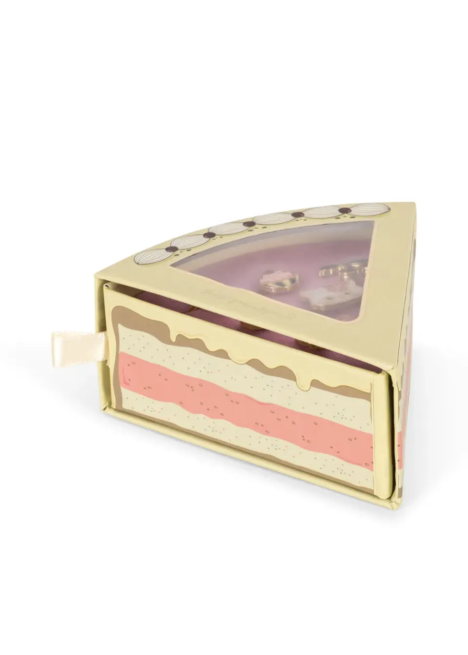 Konges Sløjd Kitty Sweets Ringen set 6 stuks gold