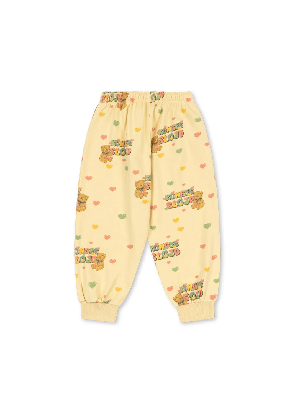 Konges Sløjd Spotty Sweatbroek teddy bear biokatoen
