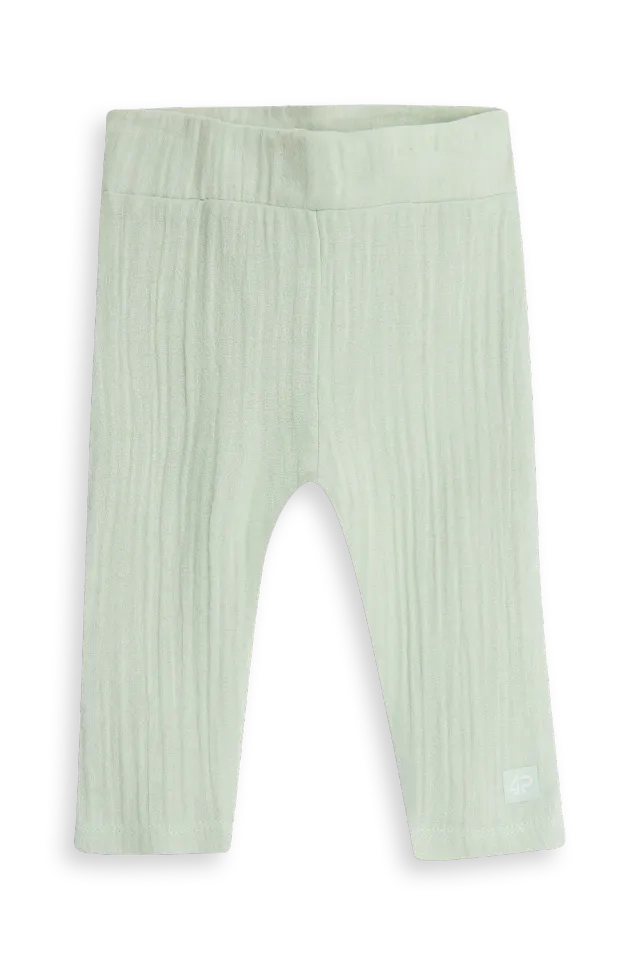 4PRESIDENT Mel legging silt green katoen