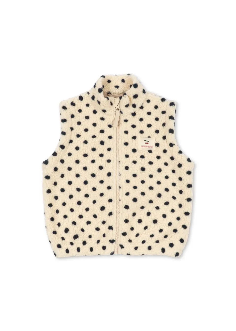 Konges Sløjd Jody teddy vest dot lumiere fleece