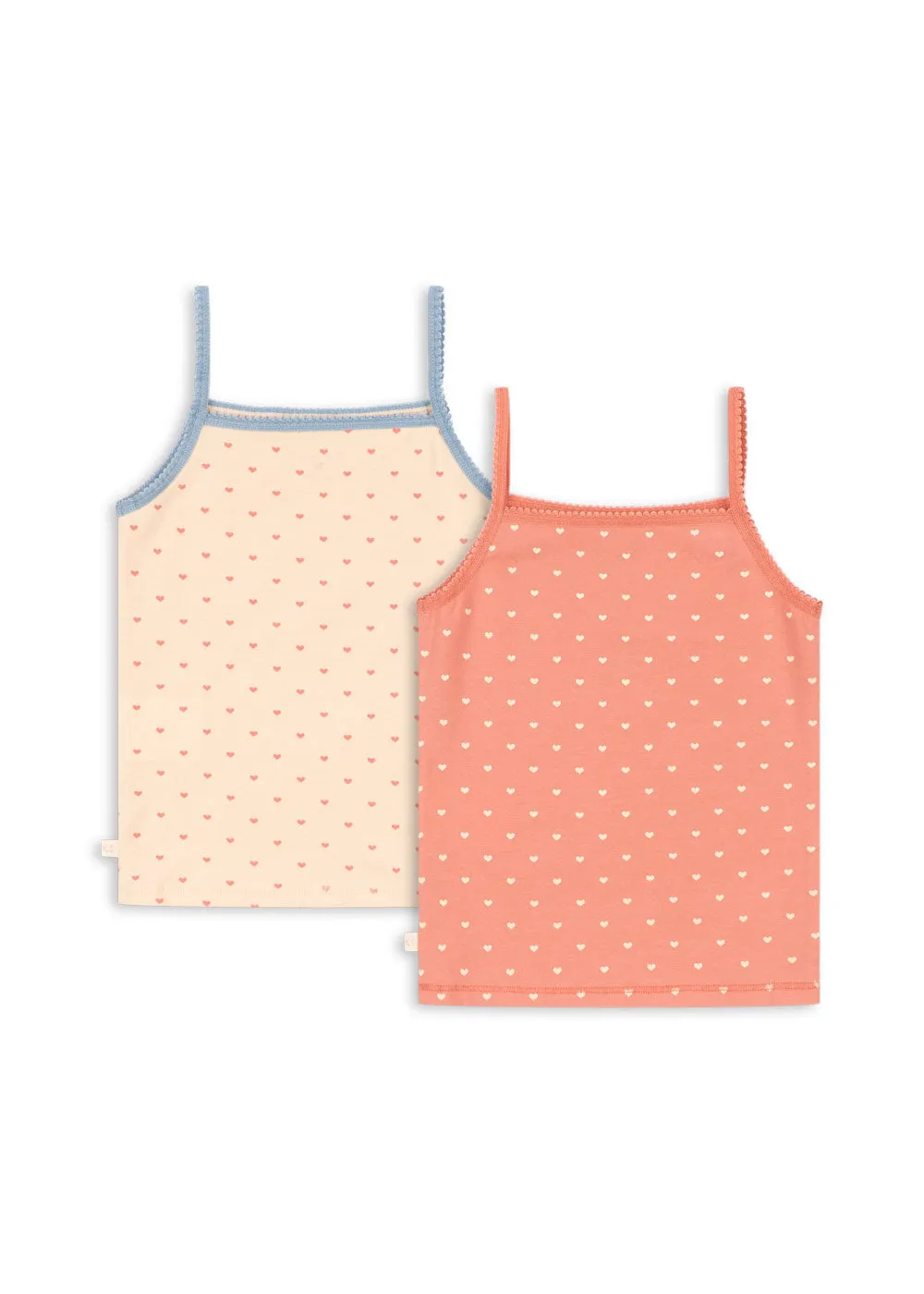 Konges Sløjd Basic Topje 2-pack Coeur biokatoen