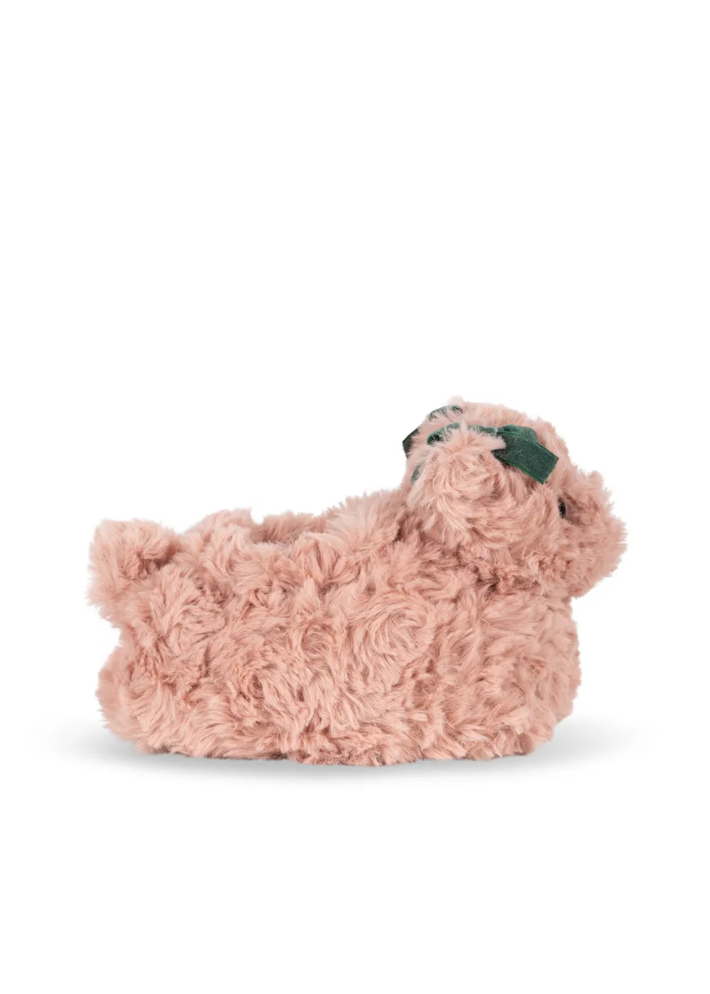 Konges Sløjd Teddy slofjes dusty pink pluche