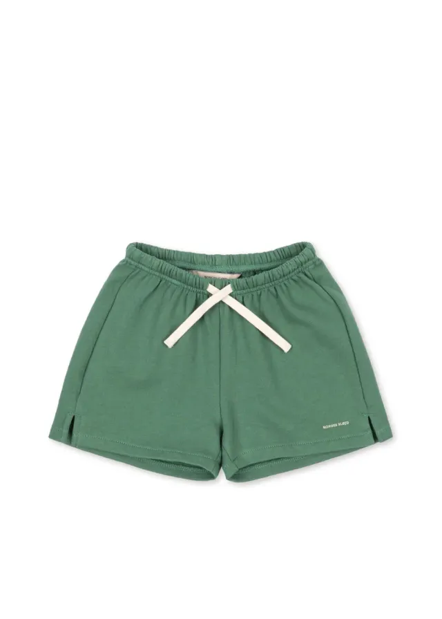 Konges Sløjd Spotty sweatshort dark ivy biokatoen