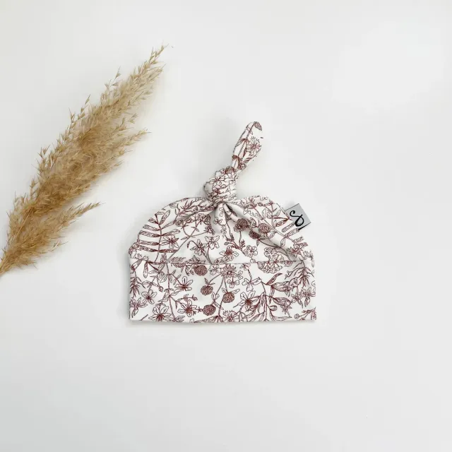 SODA FASHION Natuur Bloem knoopmuts bloemenprint