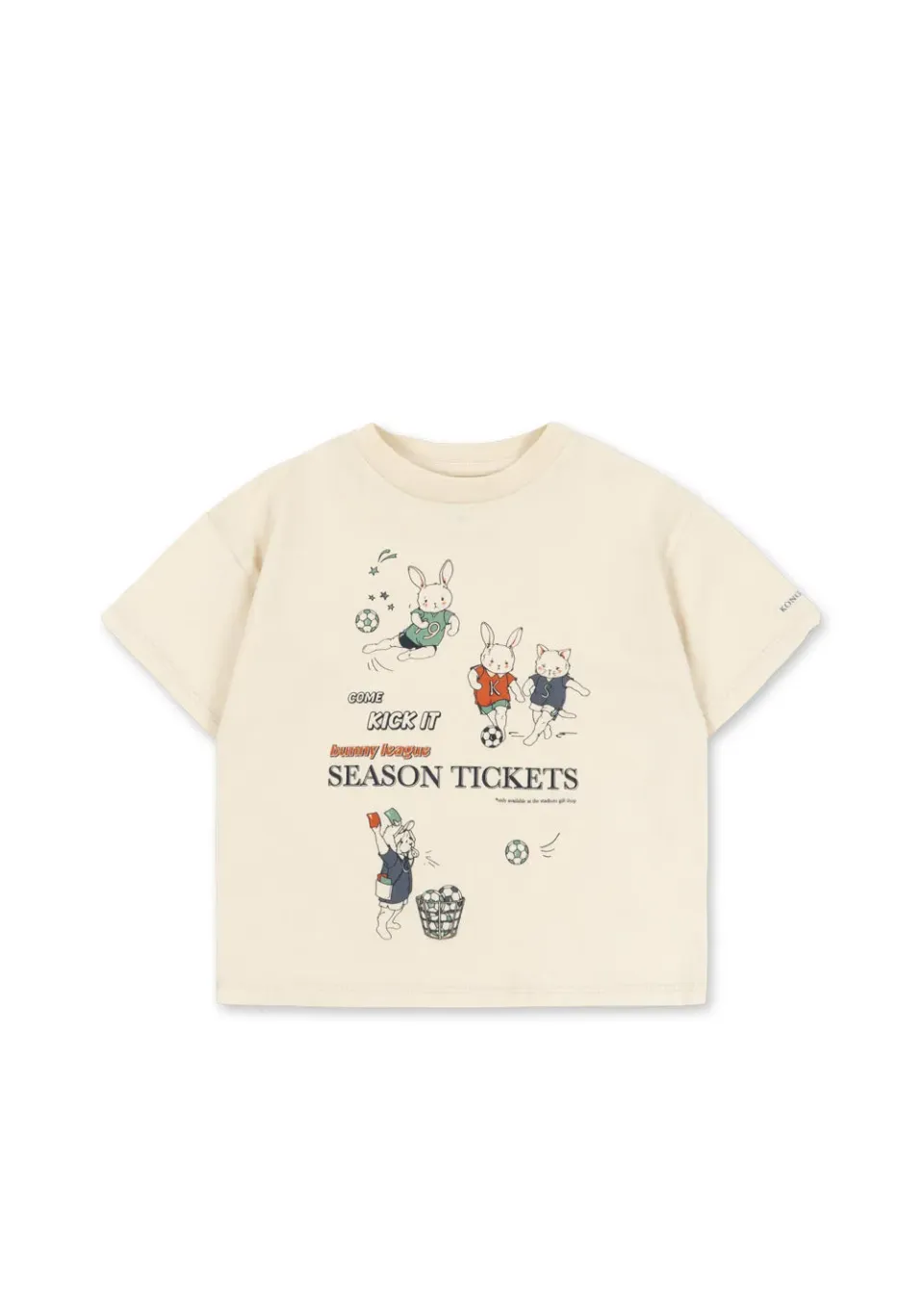 Konges Sløjd Famo T-Shirt Almond Milk Biokatoen