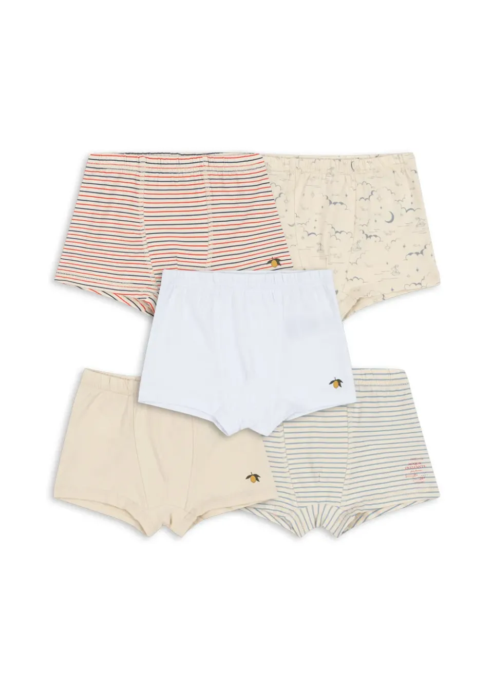 Konges Sløjd Basic Boxershorts 5-pack Multi Biokatoen