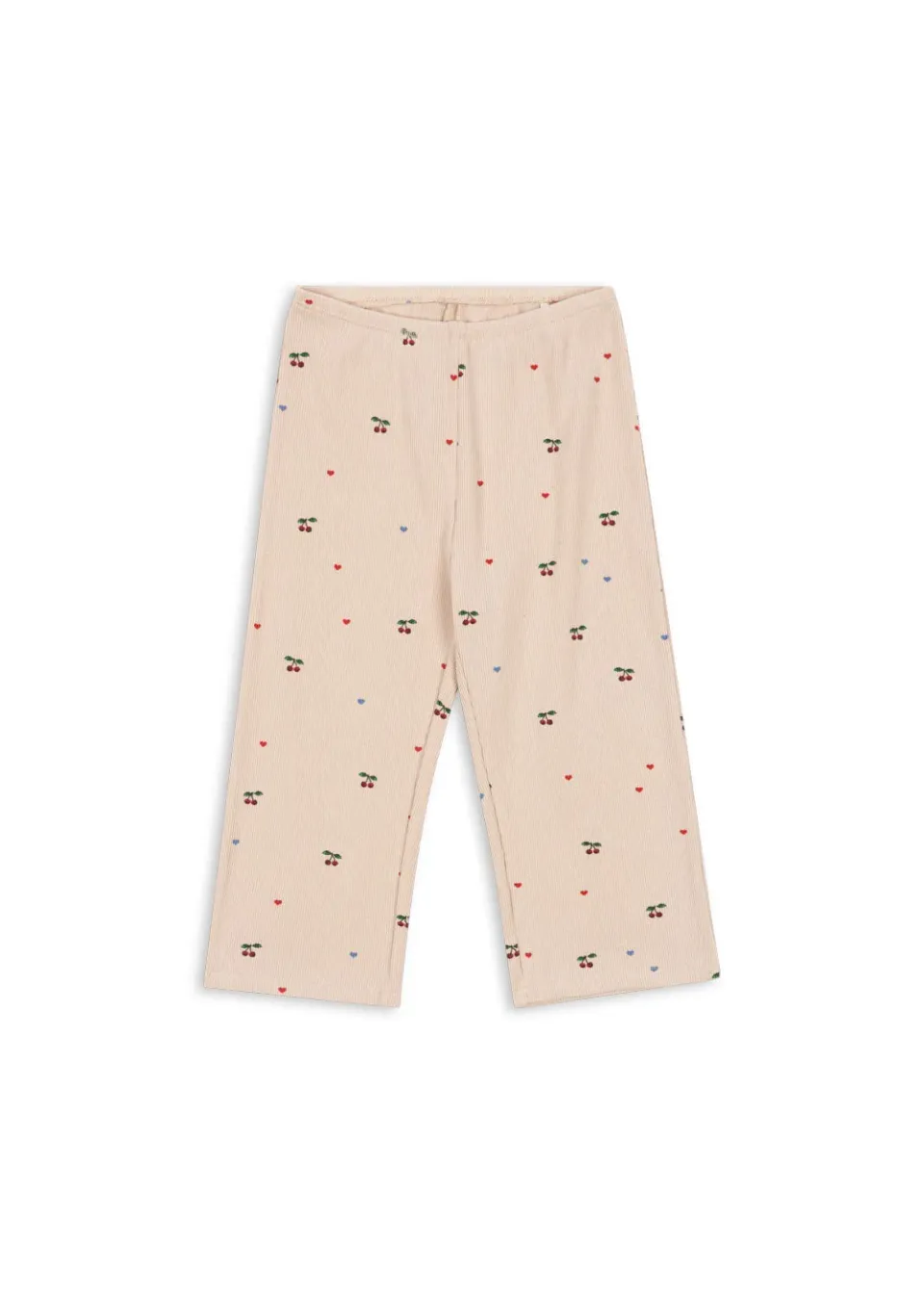 Konges Sløjd Ella broek cherry coeur blush biokatoen